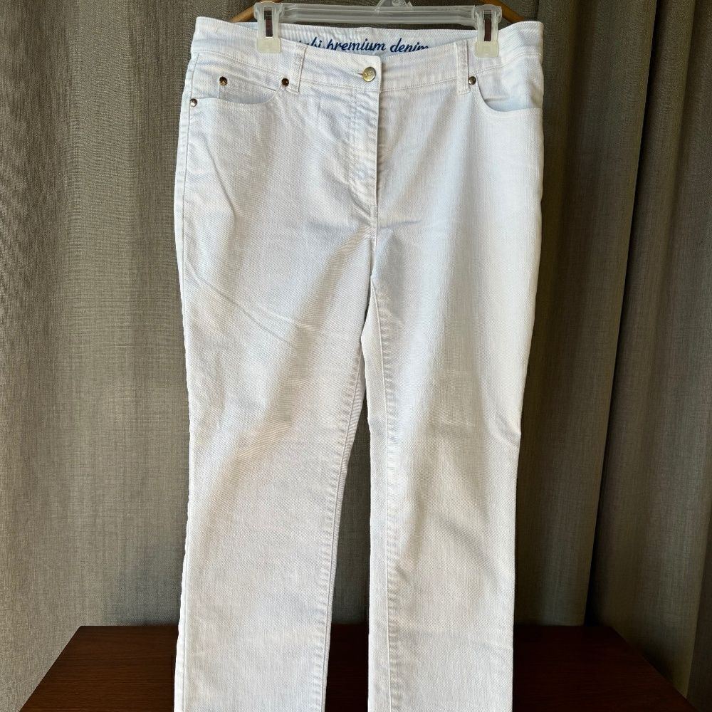 Tabi Premium denim white jeans - Sz10